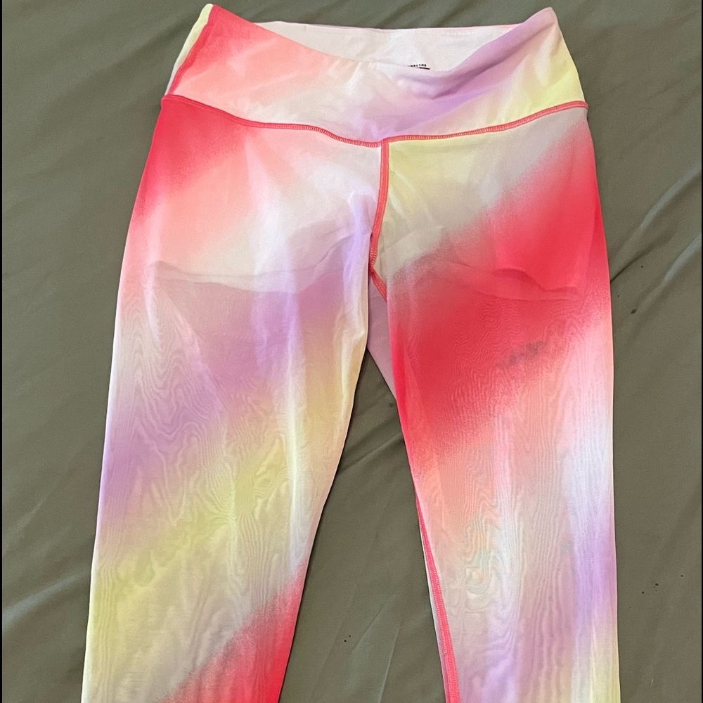 victoria’s secret tie dye leggings